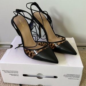 ALDO 3in heels cheetah